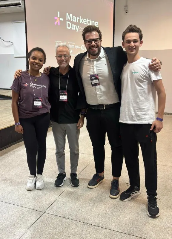 Equipe Digiliza em evento de marketing