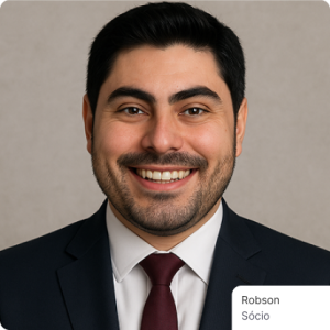 Cliente da Digiliza em retrato profissional.